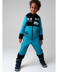 Ботинки для мальчиков черный,синий