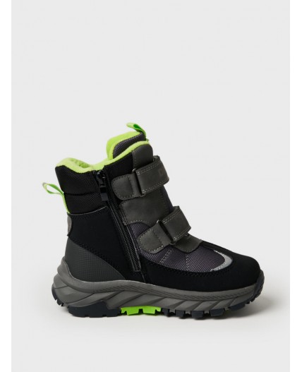 Ботинки для мальчиков черный,серый,зеленый