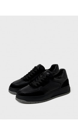 Полуботинки мужские черный