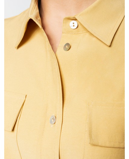 Платье женское св. медовый