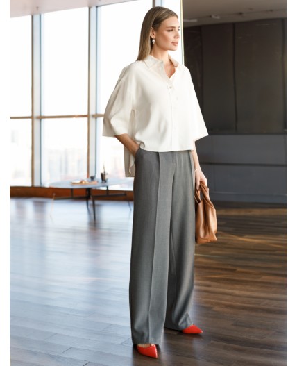 Брюки женские серый