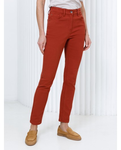 Брюки женские кирпичный