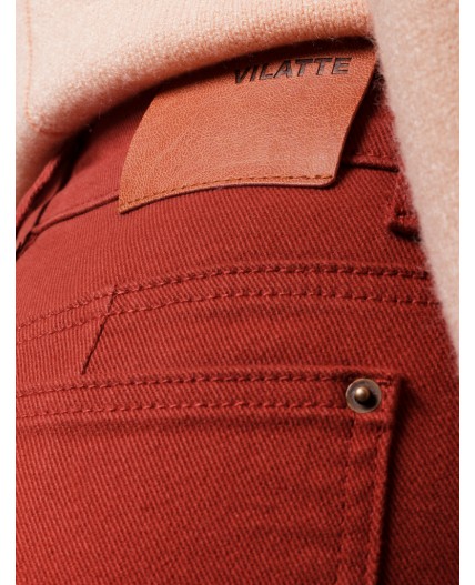 Брюки женские кирпичный