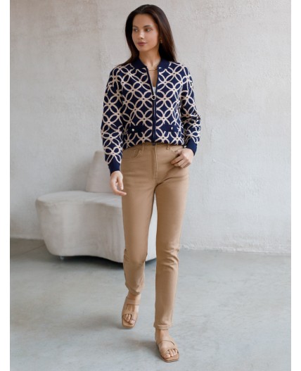 Брюки женские светло-кофейный