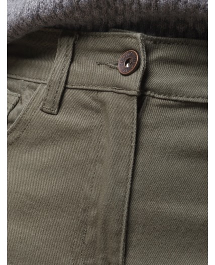 Брюки женские темно-оливковый