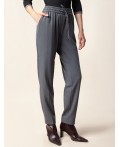 Брюки женские серый-черный
