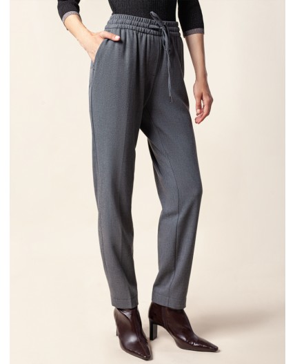 Брюки женские серый-черный
