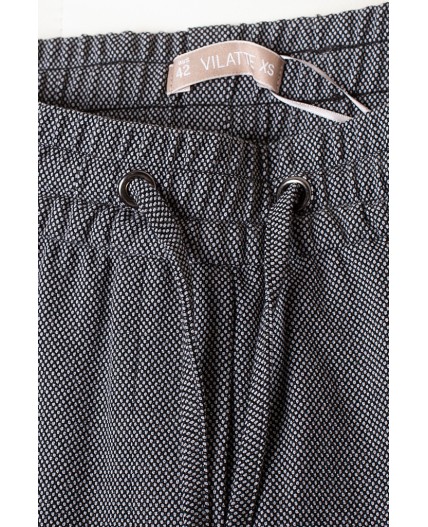 Брюки женские серый-черный