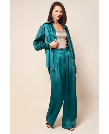 Брюки женские зеленый