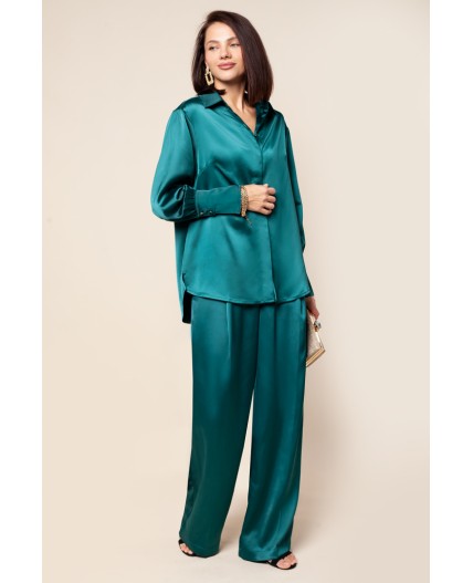 Брюки женские зеленый