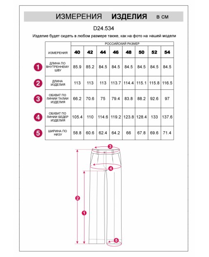 Брюки женские зеленый
