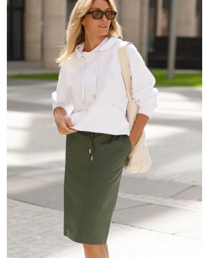 Юбка женская темно-оливковый