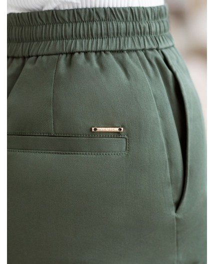 Юбка женская темно-оливковый