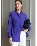 Блузка женская ультрамарин