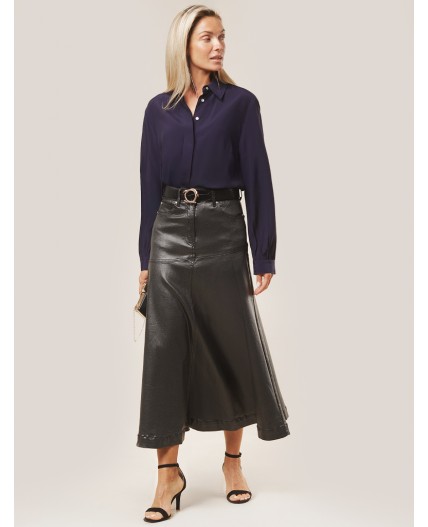 Блузка женская т.синий