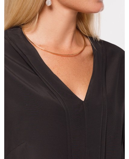 Блузка женская черный