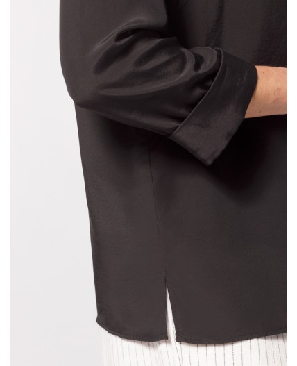 Блузка женская черный