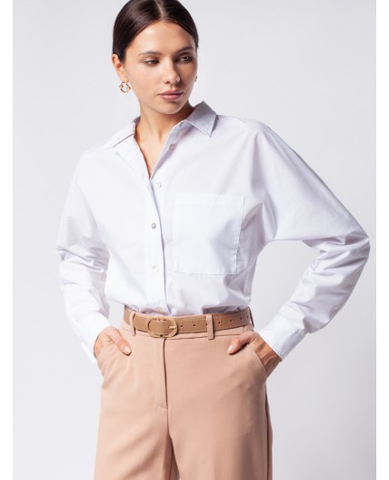 Блузка женская белый