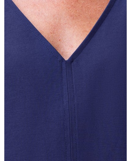 Блузка женская дымчатый синий