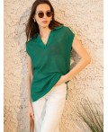 Топ женский зеленый