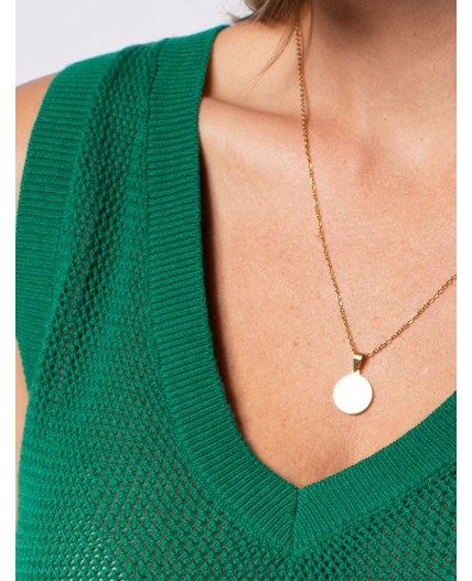 Топ женский зеленый