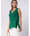 Топ женский зеленый