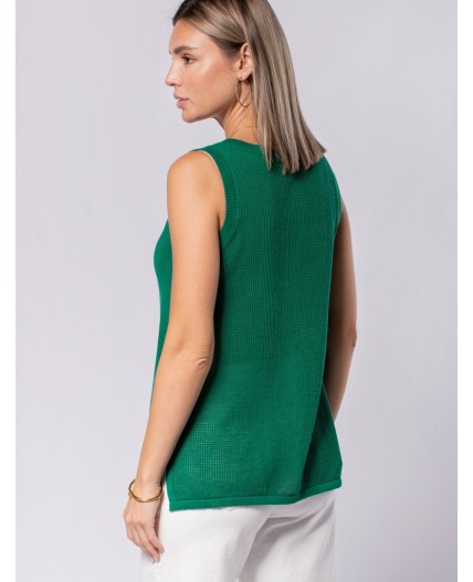 Топ женский зеленый