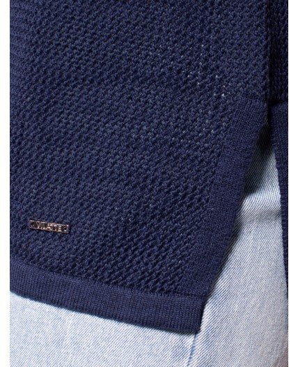 Топ женский темно-синий