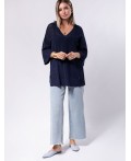 Джемпер женский темно-синий