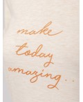 Платье женское бежевый меланж_make today amazing