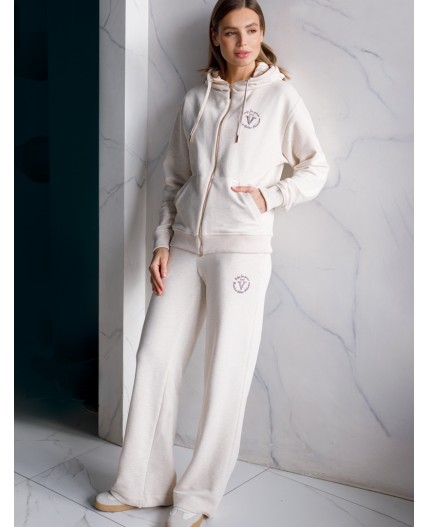 Брюки женские бежевый меланж