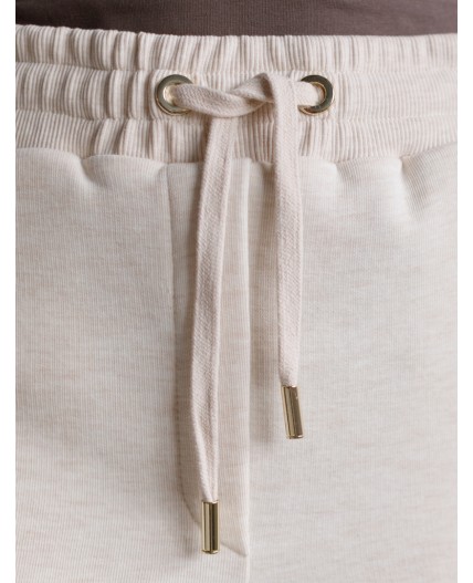 Брюки женские бежевый меланж