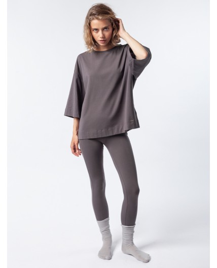 Футболка женская темно-серый