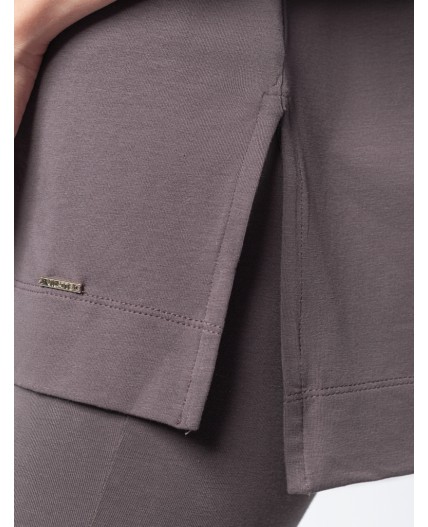 Футболка женская темно-серый