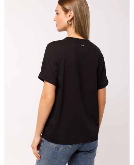 Футболка женская черный