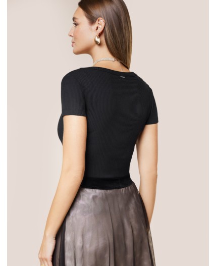 Футболка женская черный