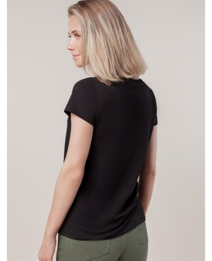 Футболка женская черный