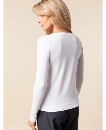 Джемпер женский молочный