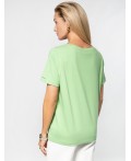 Футболка женская фисташковый