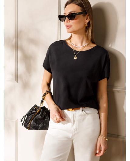 Футболка женская черный