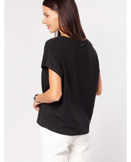 Футболка женская черный