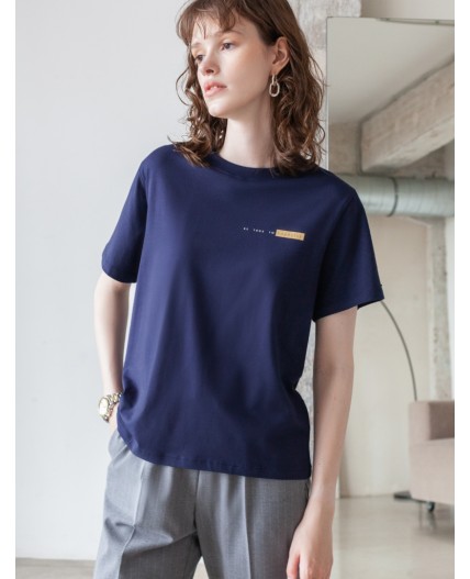 Футболка женская темно-синий_yourself