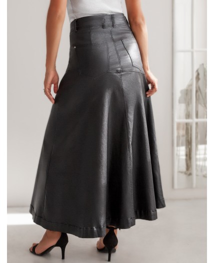 Юбка женская темно-серебряный