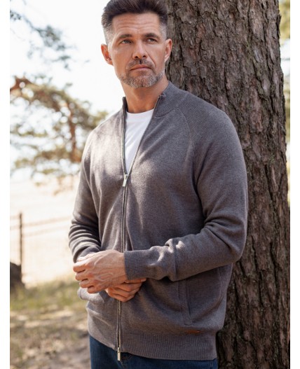 Джемпер мужской темно-серый