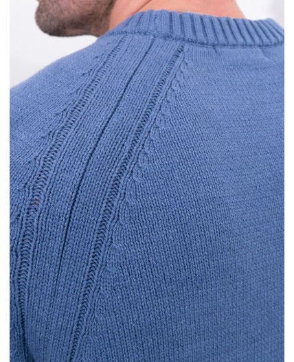 Джемпер мужской светло-синий