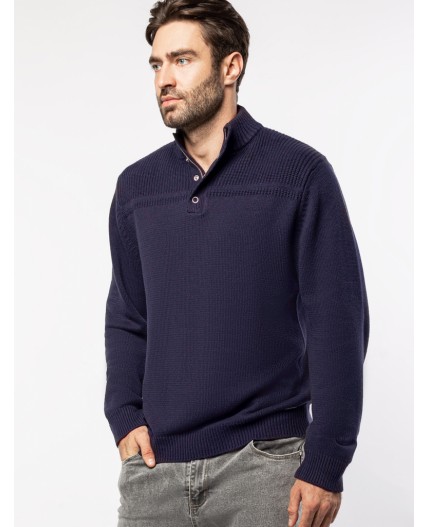 Джемпер мужской темно-синий