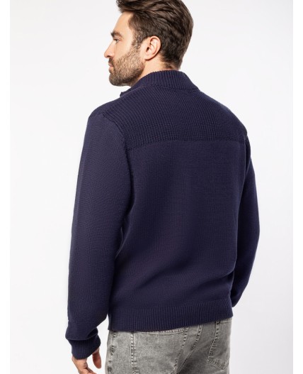 Джемпер мужской темно-синий