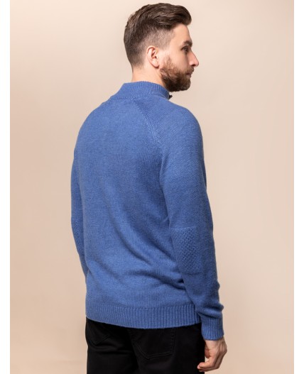 Джемпер мужской светло-синий