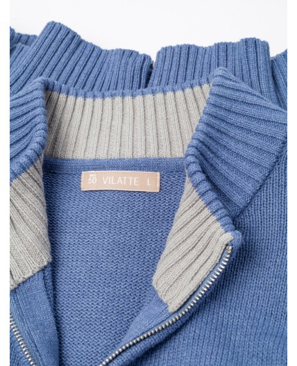 Джемпер мужской светло-синий