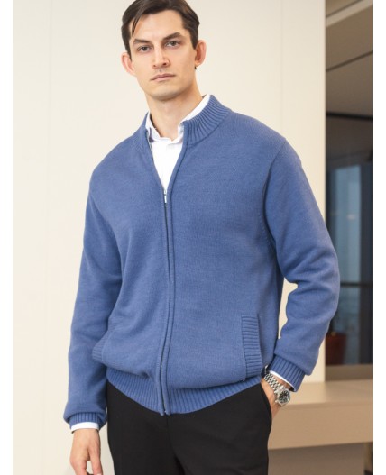 Джемпер мужской светло-синий